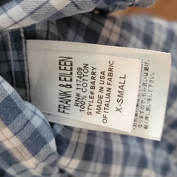 Frank & Eileen Barry classic button up - Picture 3 of 3